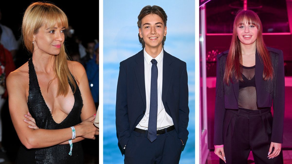 Anna Przybylska, Szymon Bieniuk, Oliwia Bieniuk, fot. AKPA