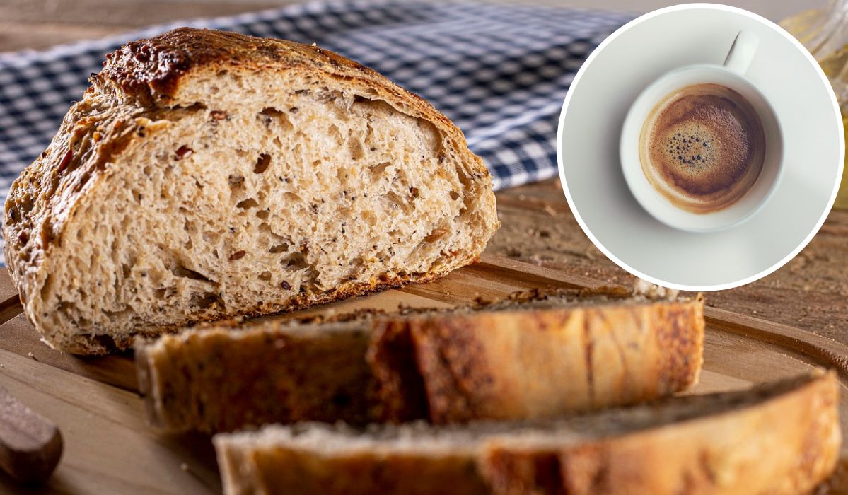 Zalej czerstwy chleb kawą. Efekt powali cię na kolana