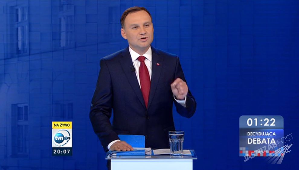 Andrzej Duda
fot. screen  z TVN24