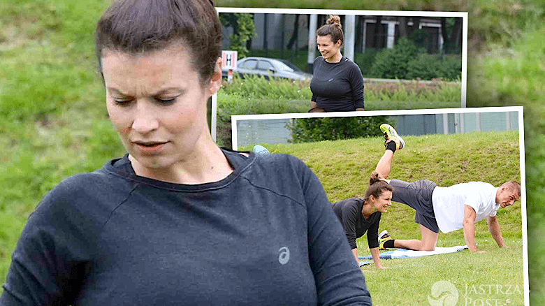 Kasia Kępka trening w ciąży
