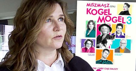 Grażyna Błęcka-Kolska o "Kogel Mogel 3". Jakie emocje towarzyszą jej przed premierą? [WIDEO]