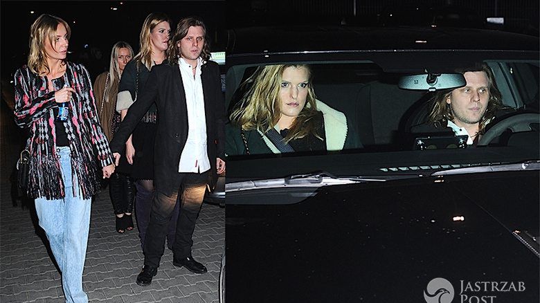 Agnieszka Szulim i Piotr Woźniak-Starak rozchwytywani przez paparazzi