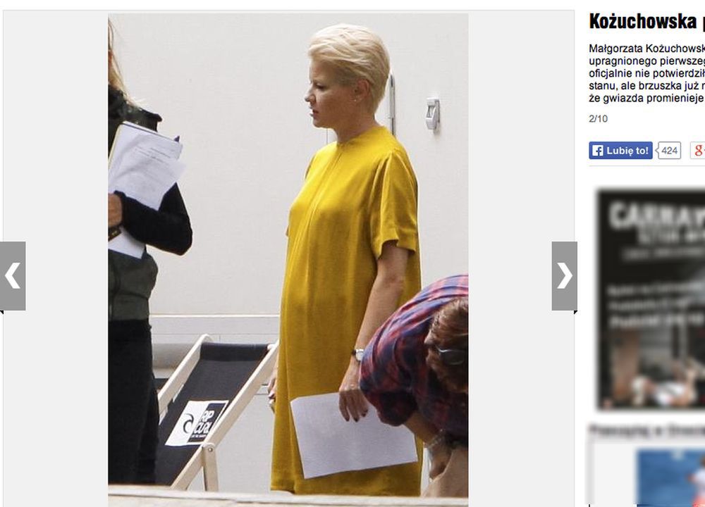 Małgorzata Kożuchowska
Fotografia: screen z Fakt.pl
