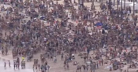 Koronawirus w USA. Tłumy na plażach Florydy. Gubernator odmawia zamknięcia