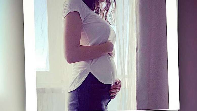 Anna Kerth w ciąży