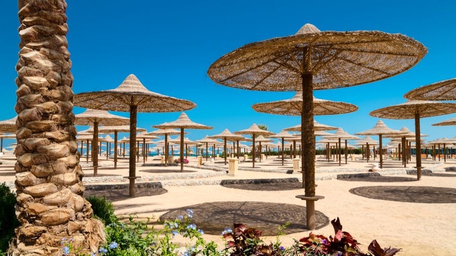 hurghada, egipt, plaża