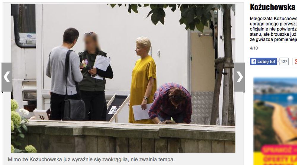 Małgorzata Kożuchowska
Fotografia: screen z Fakt.pl