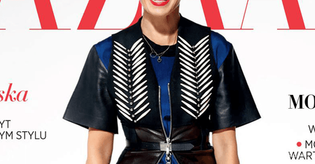 Ta polska gwiazda rzadko gości na okładkach. Wyjątek zrobiła dla "Harper's Bazaar"
