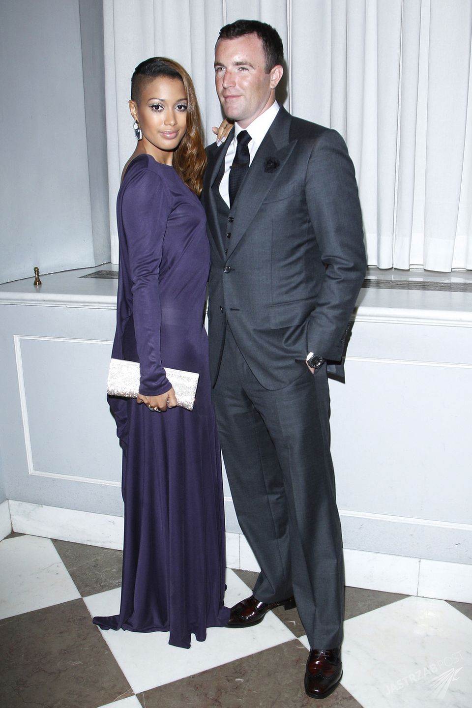 Patricia Kazad i James Balfour, fot. AKPA