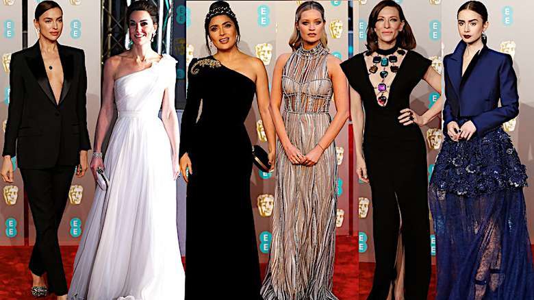 BAFTA 2019 kreacje gwiazd na gali