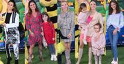 Gwiazdy na premierze filmu „Pszczółka Maja. Mały wielki skarb”: Hyży, Mrozińska, Wendzikowska, Fijał, Nowakowska