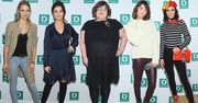 Gwiazdy na prezentacji nowej kolekcji obuwia: Katarzyna Cichopek, Dominika Gwit, Paulina Krupińska, Klaudia Halejcio