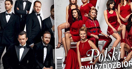 Plejada najbardziej znanych polskich gwiazd na aż dwóch okładkach magazynu: Małgorzata Kożuchowska, Agnieszka Więdłocha, Piotr Stramowski i wiele, wiele innych...