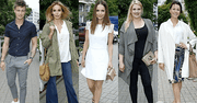 Gwiazdy na pokazie nowej kolekcji: Agnieszka Włodarczyk, Paulina Sykut, Elżbieta Romanowska, Rafał Jonkisz