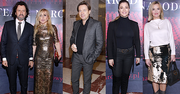 Gwiazdy w tatrze na premierze sztuki: Monika Olejnik, Maria Konarowska, Monika Zamachowska z synem