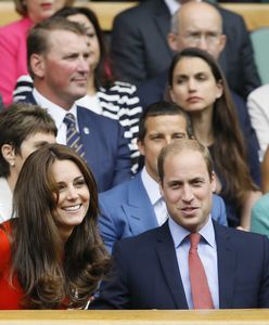 Księżna Kate i książę William na Wimbledonie