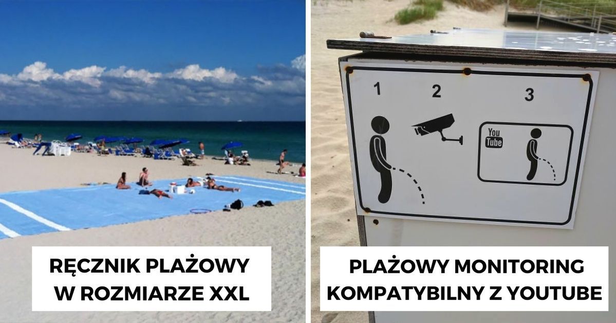 16 zdjęć z plaż świata które konkurują z polskim parawaningiem o palmę pierwszeństwa