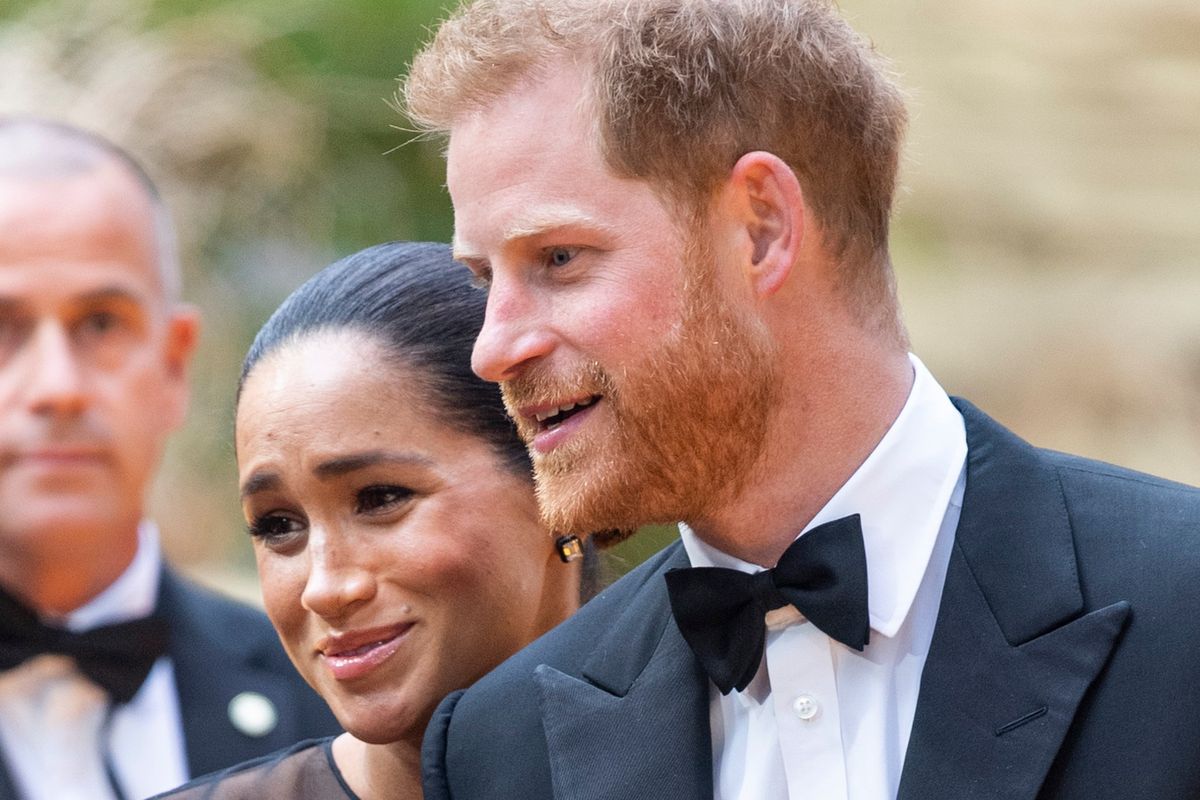 Meghan i Harry na premierze "Króla Lwa". Fani zachwyceni książęcą parą