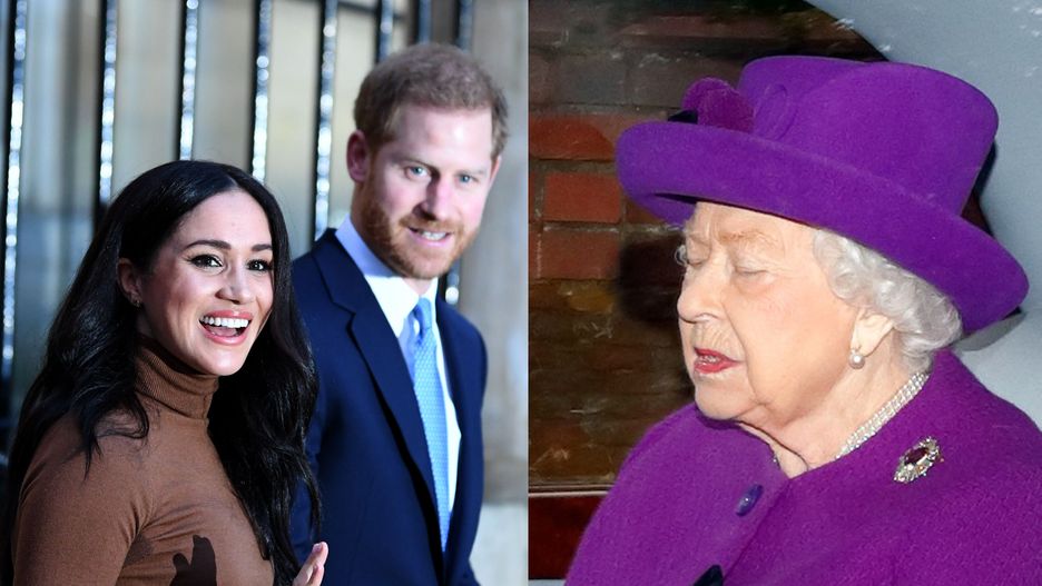 Królowa zaskoczona decyzją Harry'ego i Meghan