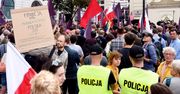 Chcą weta. Demonstracja przed Pałacem Prezydenckim