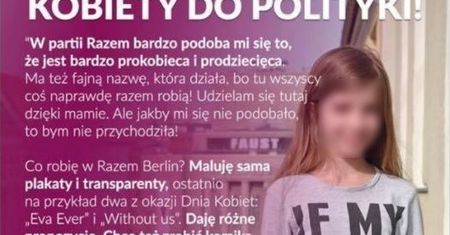 11-latka z partii Razem chce walczyć z patriarchatem