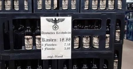 Niemcy. W sklepach pojawiło się piwo z nazistowskimi symbolami