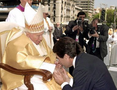 Papież "mocny" w Hiszpanii
