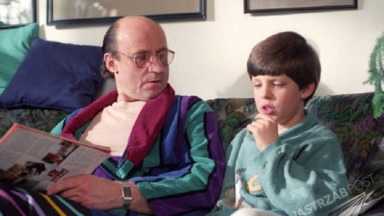 Kadr z serialu Tata, a Marcin powiedział