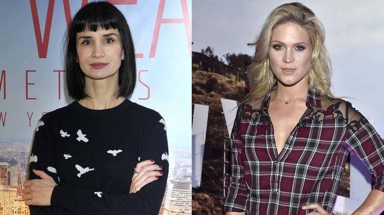 Viola Kołakowska i Zosia Ślotała