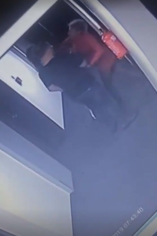 Dawid Narożny, Magda Narożna - bójka