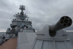 Ćwiczenia rosyjskiej Floty Czarnomorskiej. Nagranie z manewrów na Morzu Czarnym