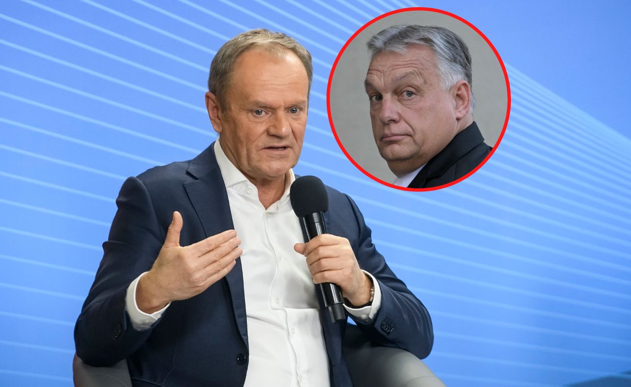 "Zdradza Europę". Tusk uderza w Orbana