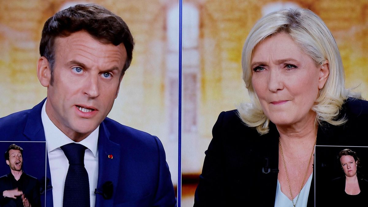 Debata Macron - Le Pen 