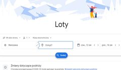 Usługi lotów i hoteli Google z problemami w UE