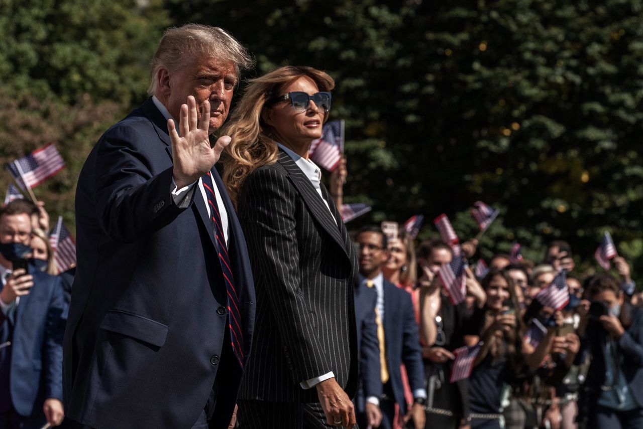 Koroanwirus. Donald i Melania Trump są zakażeni