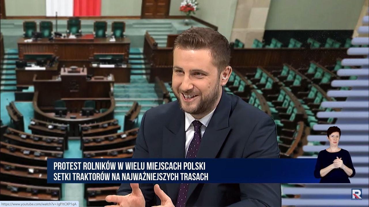 Miłosz Kłeczek w Telewizji Republika, 9.02.2024