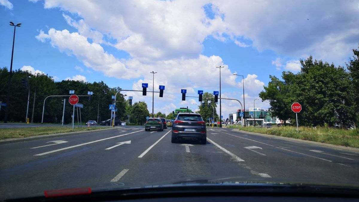Awaria świateł na skrzyżowaniu al. Andersa i al. Spółdzielczości Pracy w Lublinie