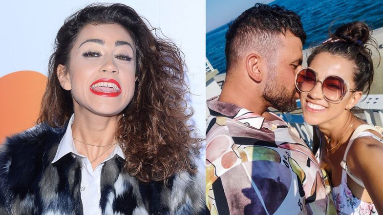 Maja Hyży pozuje do zdjęcia z ukochanym