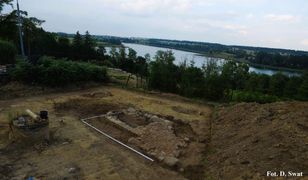 Odkrycie archeologiczne pod Olsztynem. Odsłonięto fragmenty murów