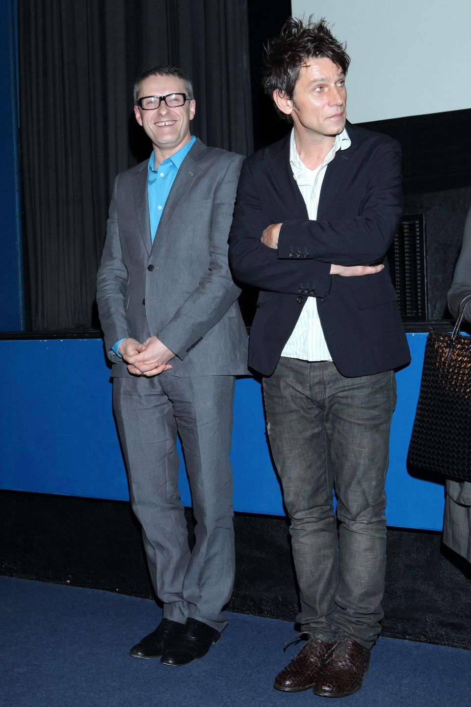 Jacek Poniedziałek i Krzysztof Warlikowski w 2011 roku