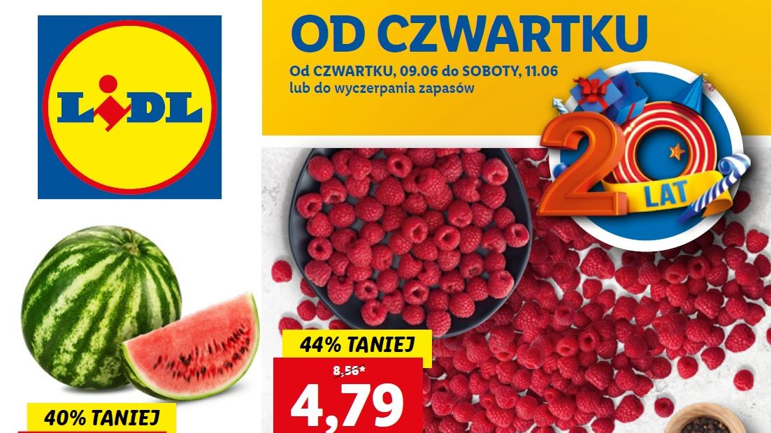 Lidl gazetka od czwartku 9 czerwca [9.06]