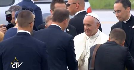 Światowe Dni Młodzieży. Papież Franciszek wylądował w Polsce