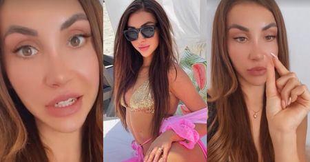Nathalia z "Hotelu Paradise" POWIĘKSZYŁA PIERSI "TŁUSZCZYKIEM" Z BRZUCHA!