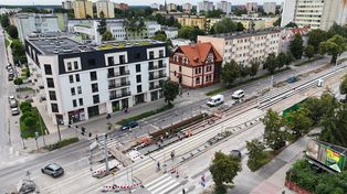 Torowiska dla toruńskich tramwajów są modernizowane [foto]