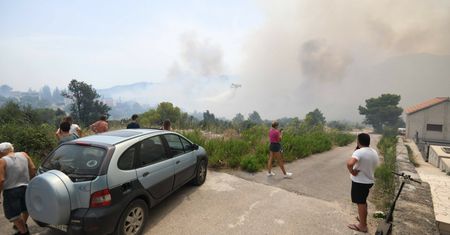Zagrożony chorwacki kurort. Ogień pod Dubrownikiem
