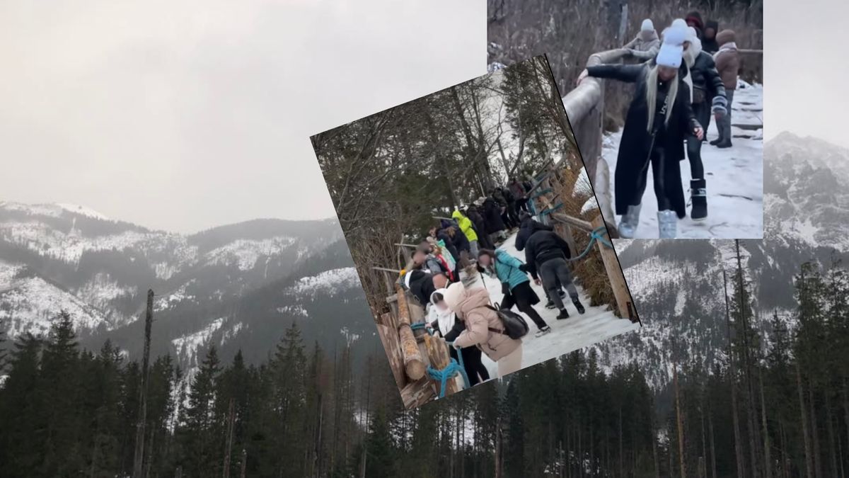 Turyści wciąż zaskakują ubiorem podczas górskich wycieczek