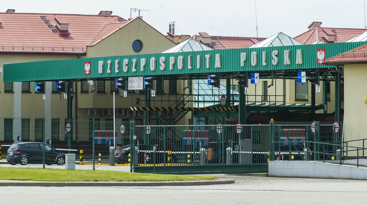 Grzechotki. Przejście graniczne z obwodem królewieckim Rosji