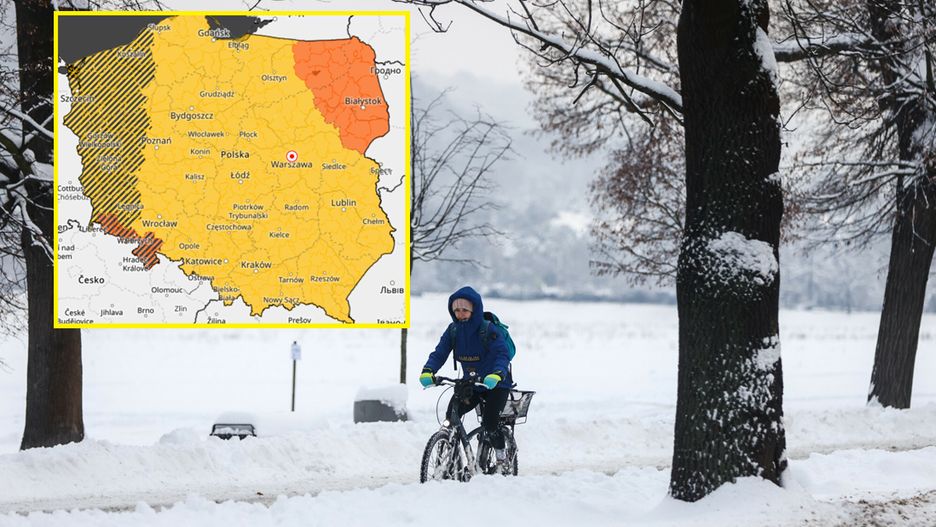 Ślizgawica w całej Polsce. Wydano ostrzeżenia