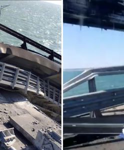 Tak wygląda teraz most. Moskwa pokazuje najnowsze wideo