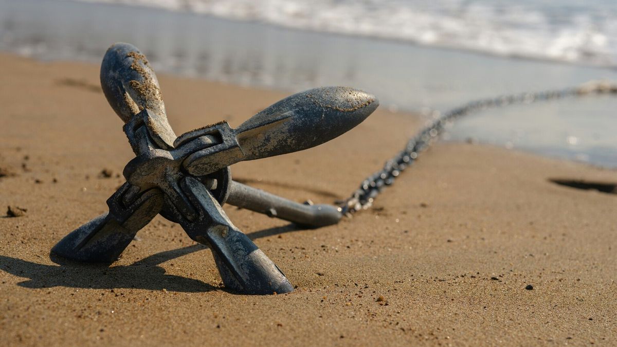 Kotwica na brzegu, czyli nie tam, gdzie jej miejsce